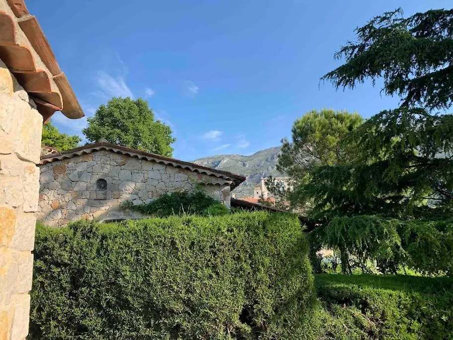 Maison En Pierre De Taille Avec Jardin Et Vue Montagnes Cipieres 0*,